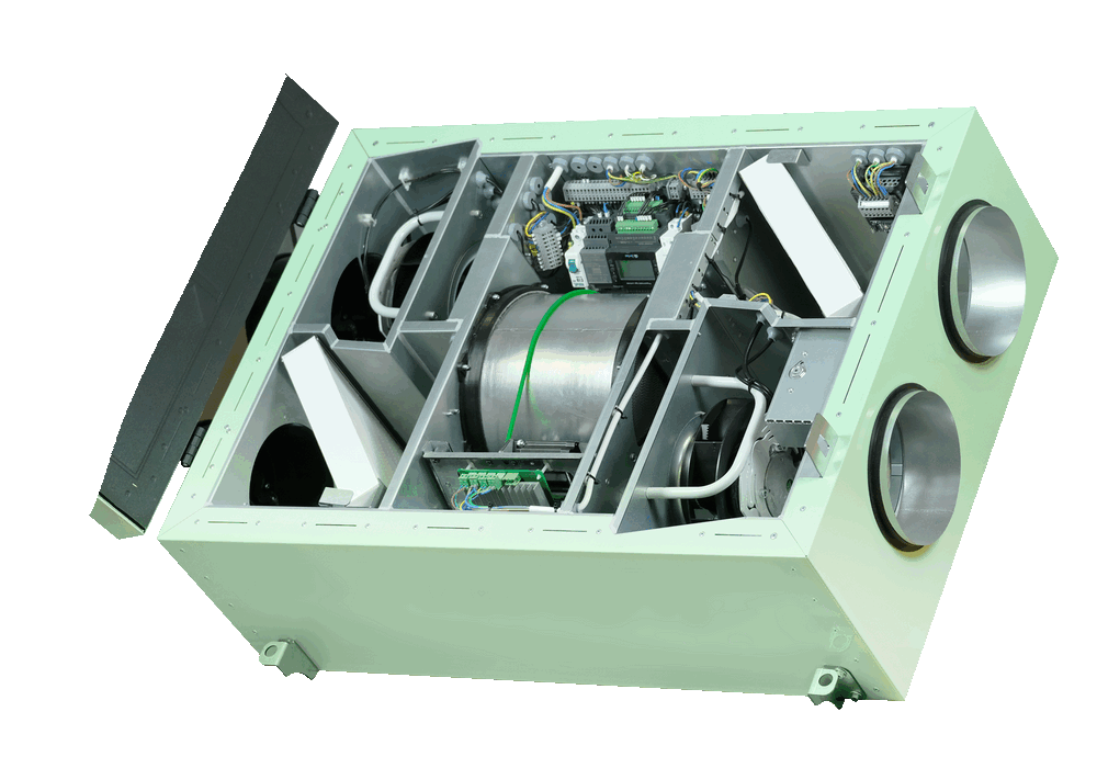 Подвесная приточно-вытяжная установка с роторным рекуператором Ecoclima Pro Vent ECT PF-R 1350-E3.0-R-5