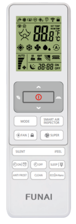Сплит-система инверторная FUNAI EMPEROR FULL DC inverter RACI-EM25HP.D03, кондиционер до 26 м²