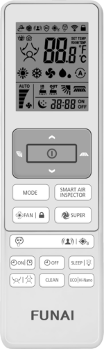 Сплит-система инверторная FUNAI EMPEROR SMART EYE FULL DC Inverter 2023 RACI-EM35HP.D04, кондиционер до 25 м²
