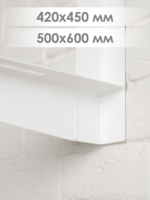 Кронштейн 500×600мм, S-2,5мм, (нагрузка 100 кг), пара