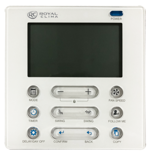 pult-rc-rcw101-01 Проводной пульт управления RCW-101 для полупромышленного оборудования серии ESPERTO RCW-101