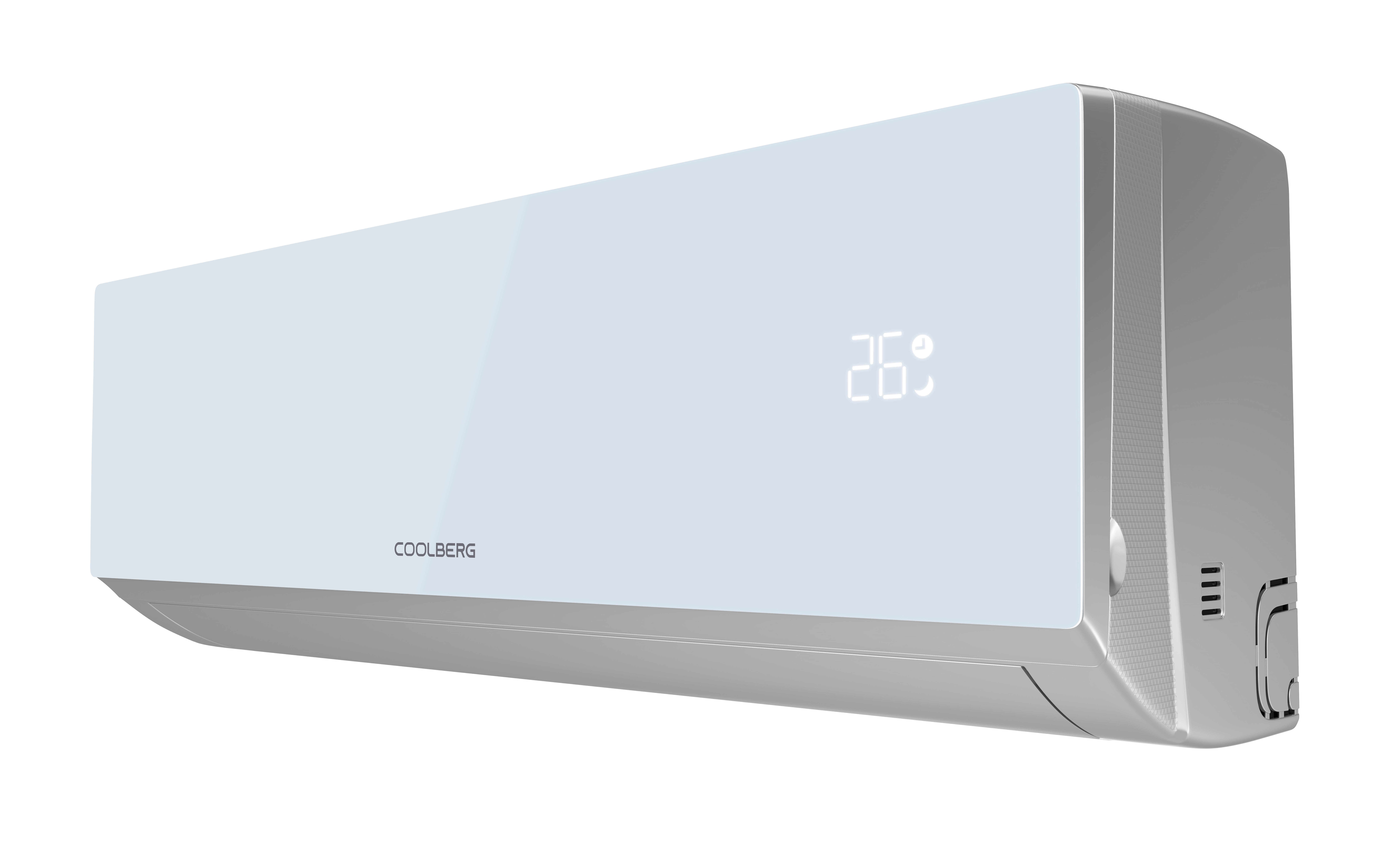 Сплит-система инверторная СOOLBERG Runa Silver CI-07UR1-IN/CI-07UR1-OUT, кондиционер до 20 м²