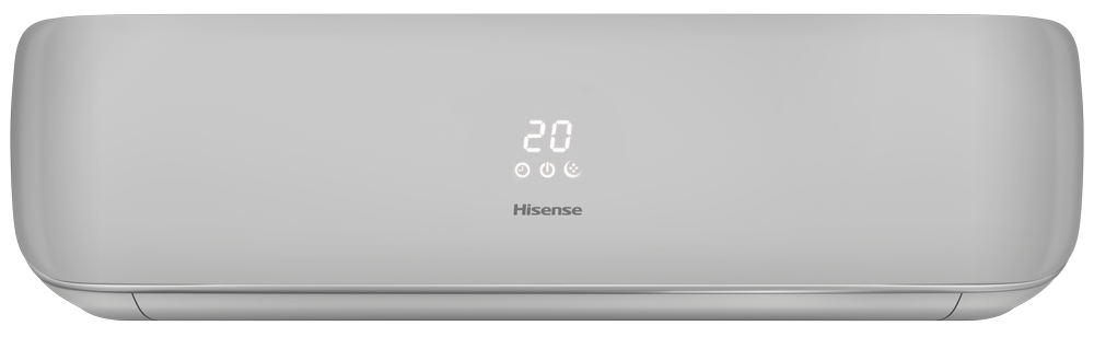 Сплит-система инверторная Hisense SILVER CRYSTAL SUPER DC Inverter Wi-Fi AS-13UW4RVETG01(S), кондиционер до 37 м²